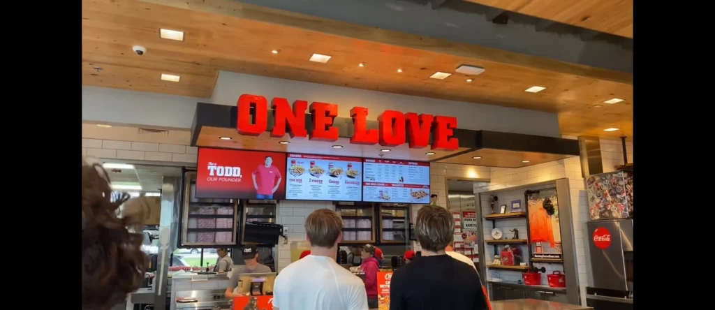 Raising Cane’s Mobile App Mockup