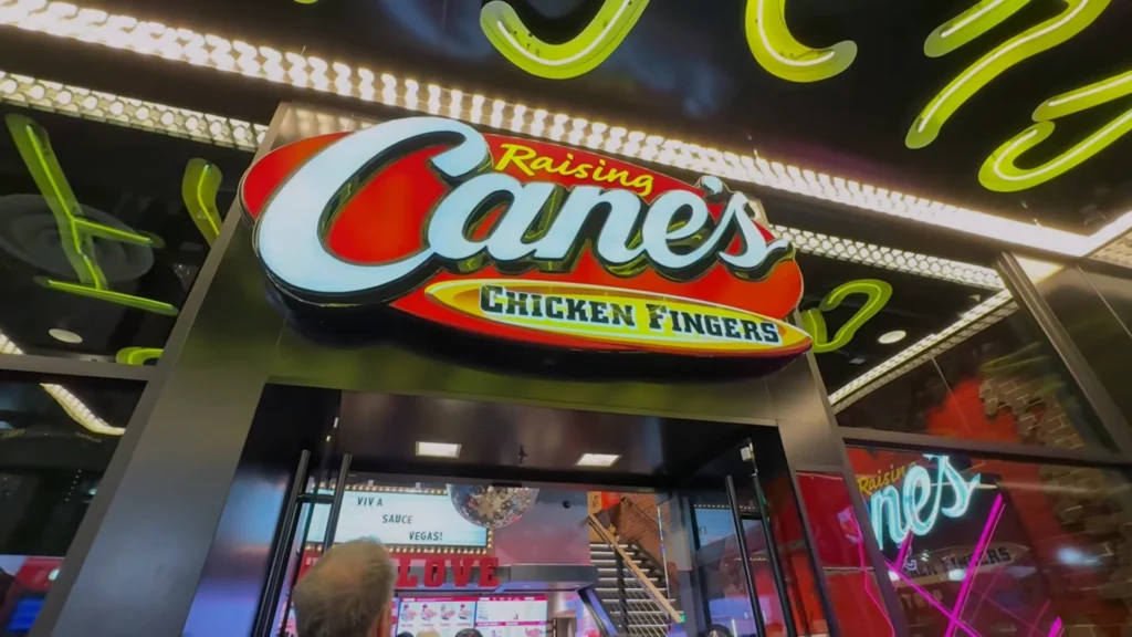 raising cane's menu