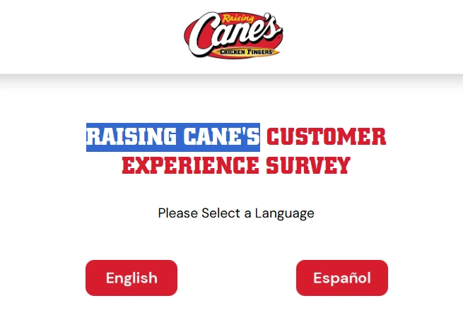 raising cane's survey